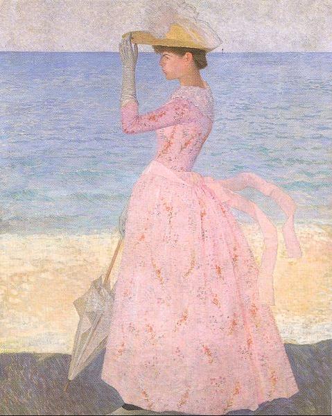 Maillol, Aristide Woman with Parasol oil painting picture